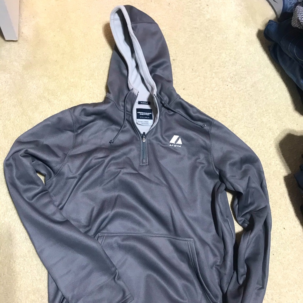 AF Gym - Abercrombie & Fitch - athletic warm hoodie XL - Muscle